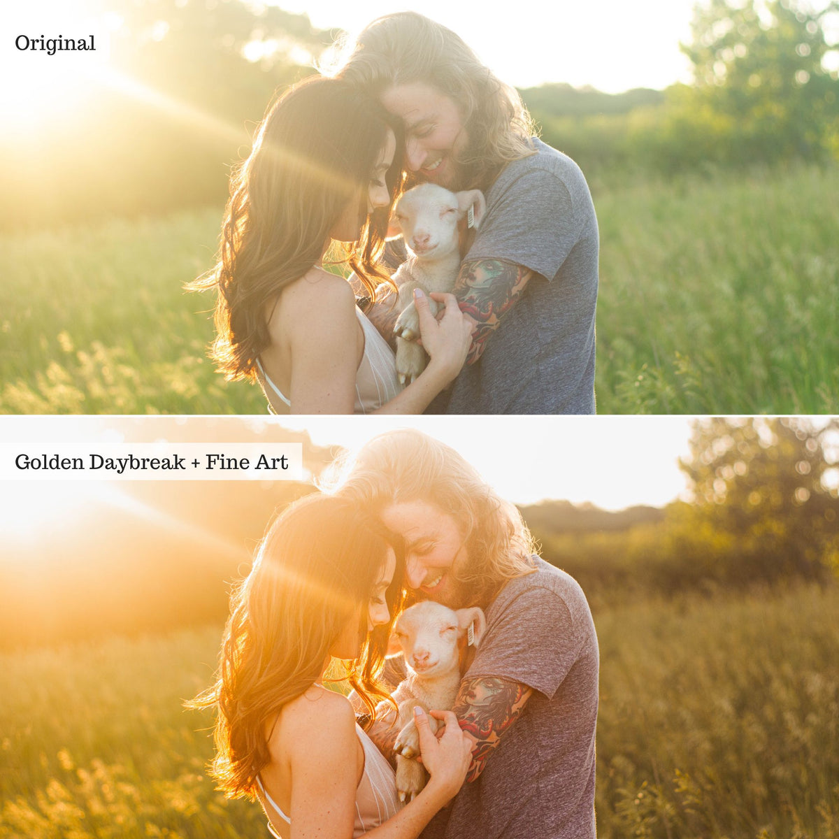 Luxe Golden Hour 2.0 Lightroom Presets – Desktop & Mobile