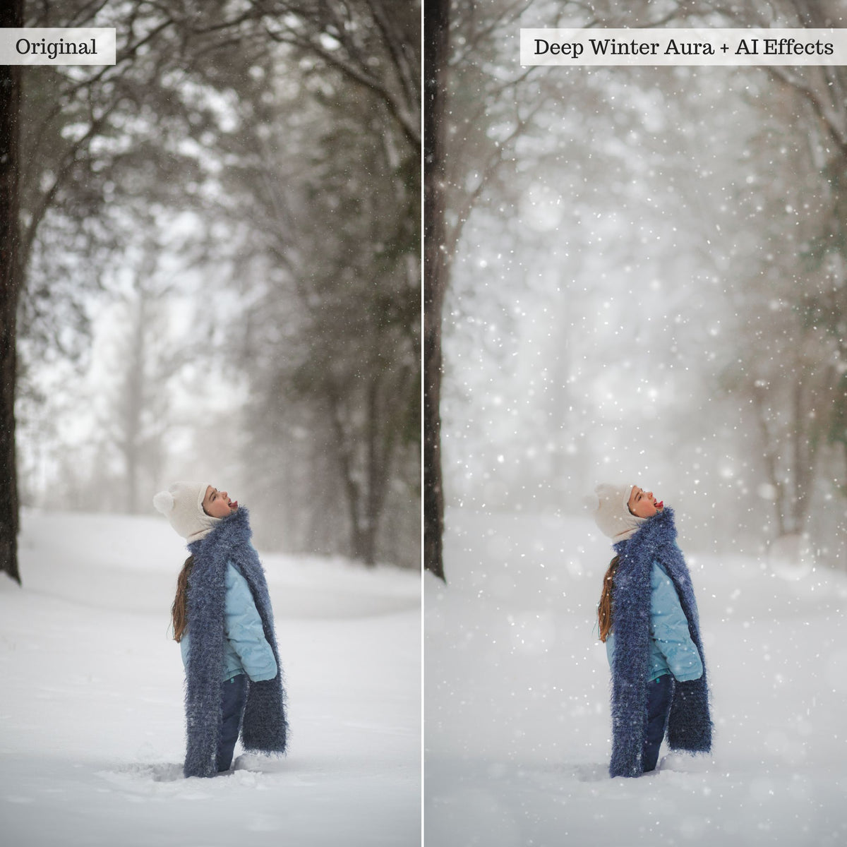 Snow Days Winter Lightroom Presets & AI Tools – Desktop & Mobile