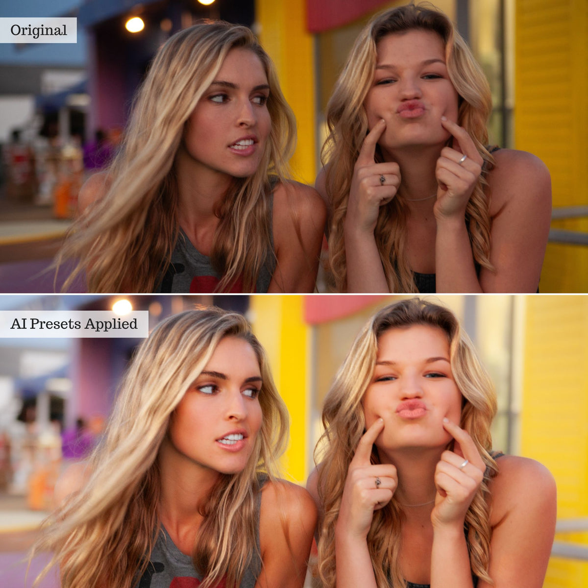 Beauty, Body, and Skin AI Adaptive Retouch Toolkit Lightroom Presets – Desktop & Mobile