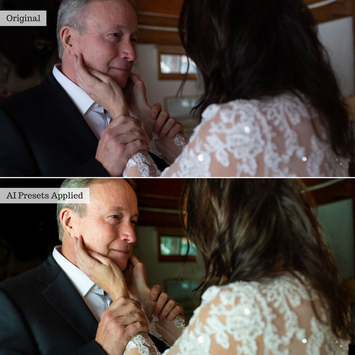 Luxe Wedding Pro AI Adaptive Retouch Toolkit Lightroom Presets – Desktop & Mobile