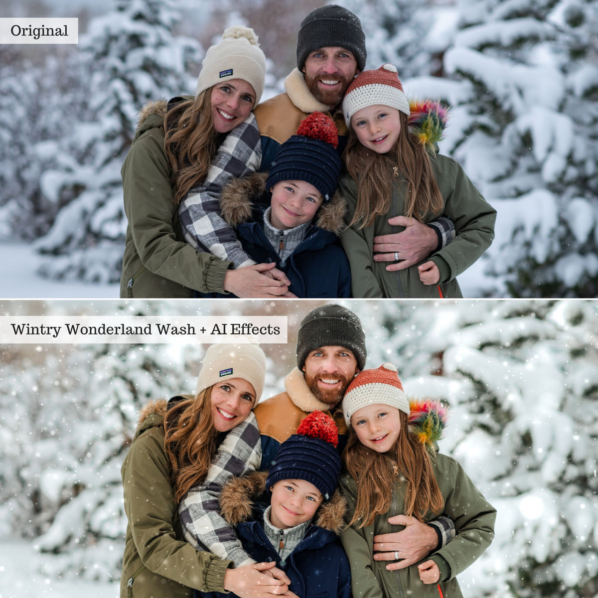 Snow Days Winter Lightroom Presets & AI Tools – Desktop & Mobile
