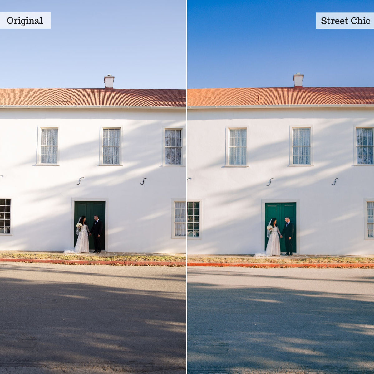 Street Chic - Single Color Palette Lightroom Presets & AI Tools