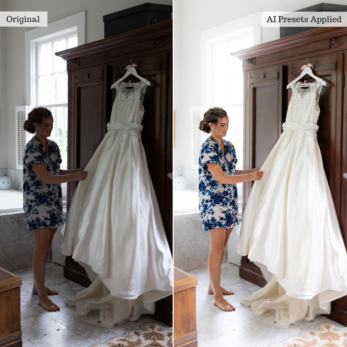 Luxe Wedding Pro AI Adaptive Retouch Toolkit Lightroom Presets – Desktop & Mobile