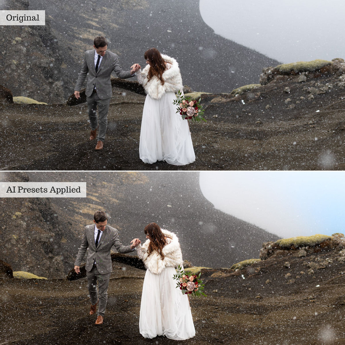 Luxe Wedding Pro AI Adaptive Retouch Toolkit Lightroom Presets – Desktop & Mobile