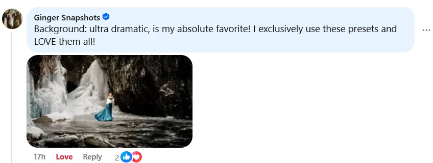 Feedback from a Luxe Lens customer