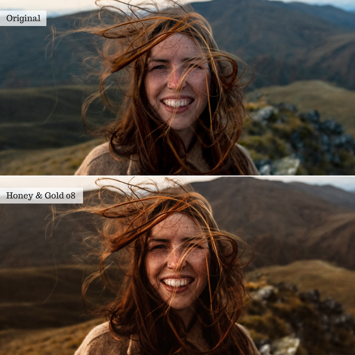 The Golden Edit - Luxe Creator Palette Presets for Lightroom Mobile & Desktop