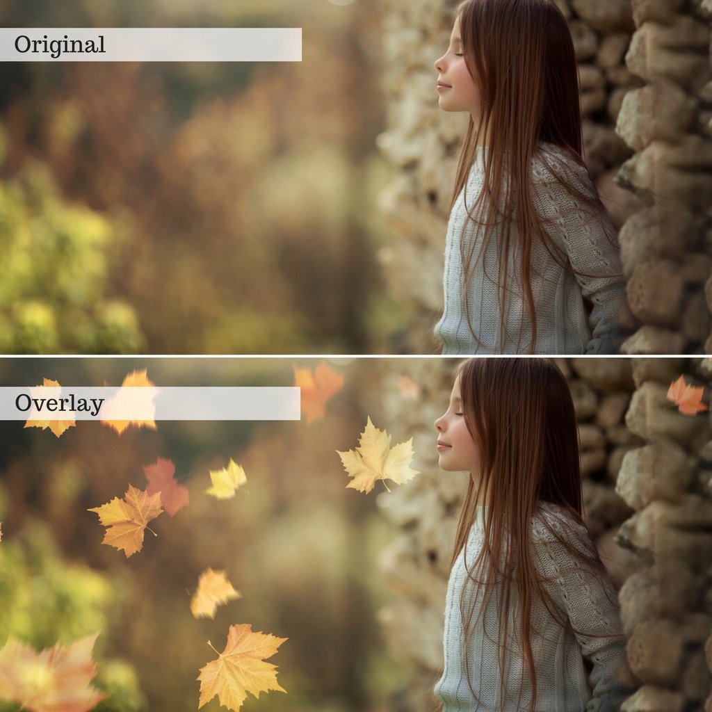 Leaf Overlays – Photoshop & More