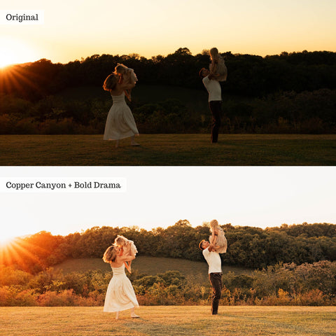Luxe Golden Hour 2.0 Lightroom Presets & AI Tools – Desktop & Mobile