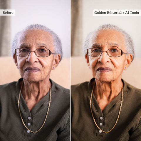 Luxe Portraits 2026 Lightroom Presets & AI Adaptive Toolkit – Desktop & Mobile