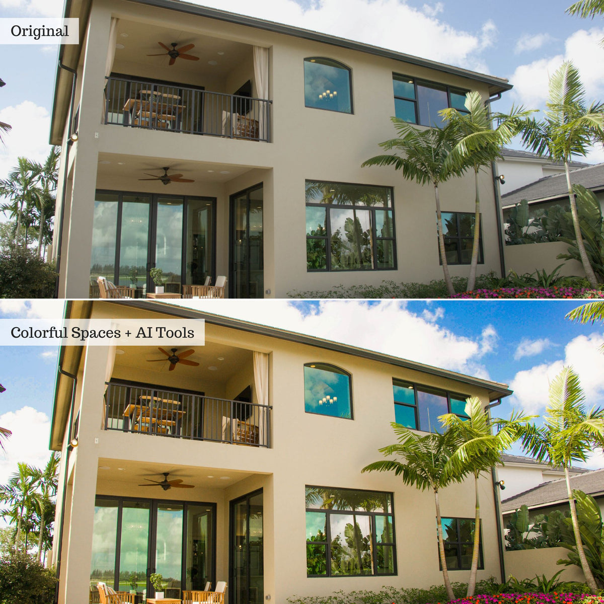 Interior Design & Real Estate Lightroom Presets & AI Tools v2.0 – Desktop & Mobile