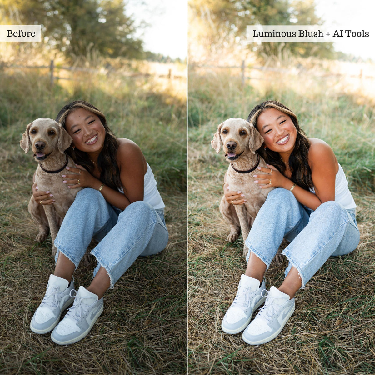 Luxe Portraits 2026 Lightroom Presets & AI Tools – Desktop & Mobile