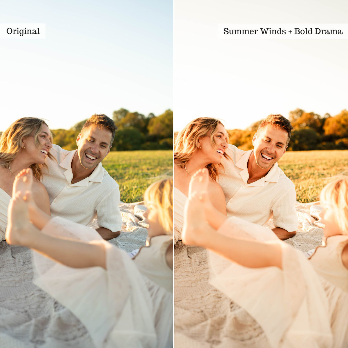Luxe Golden Hour 2.0 Lightroom Presets – Desktop & Mobile