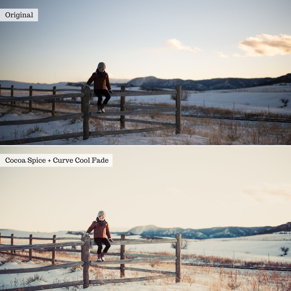 Winter Lightroom Presets for Mobile & Desktop