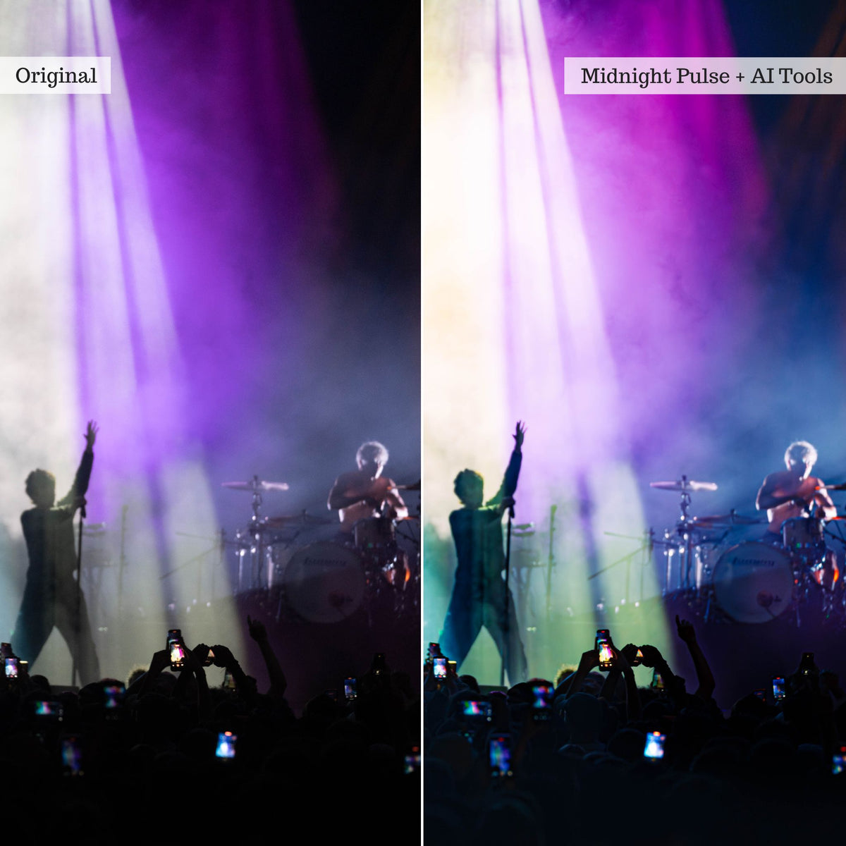 Luxe Live Events Lightroom Presets & AI Tools – Desktop & Mobile