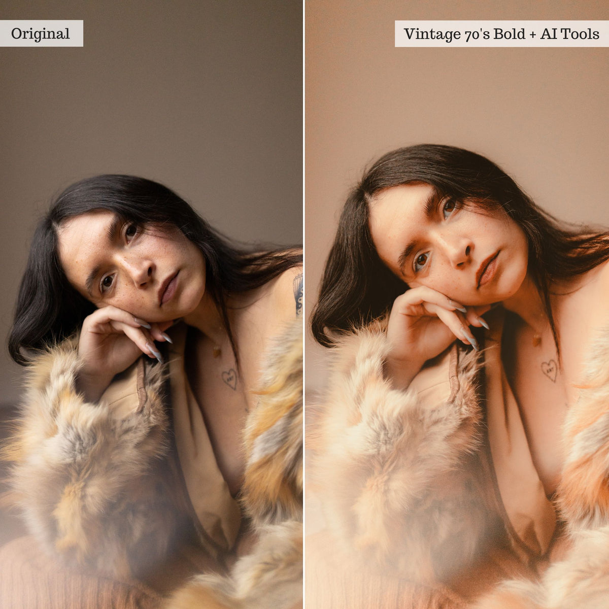 Portraits Professional Workflow Lightroom Presets & AI Tools