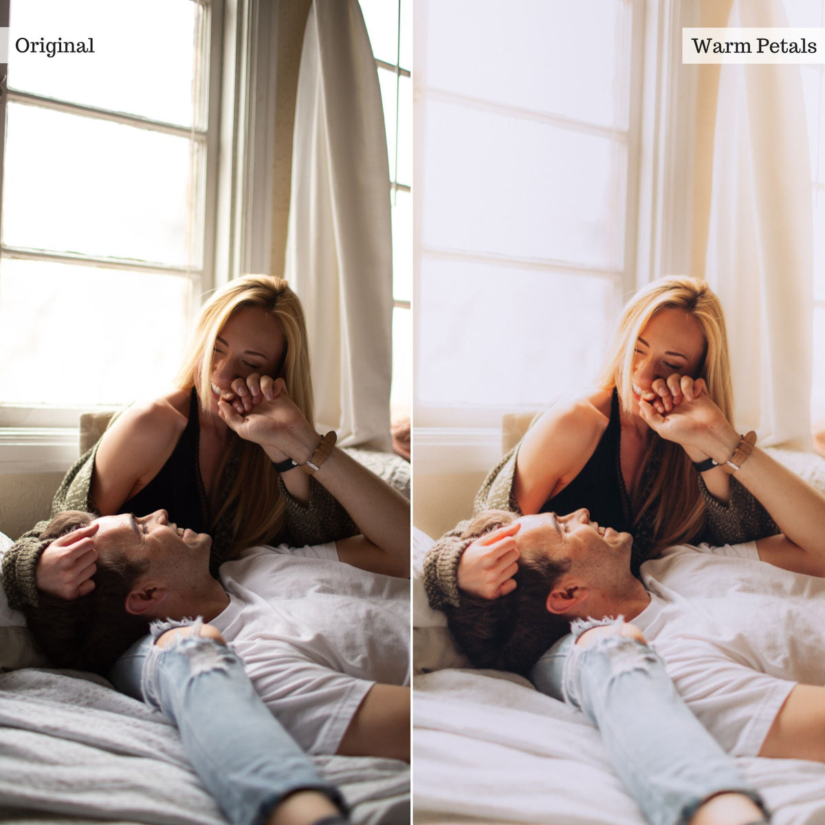 Warm Petals -  Single Color Palette Lightroom Presets & AI Tools