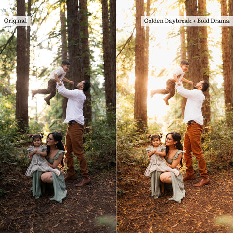 Luxe Golden Hour 2.0 Lightroom Presets & AI Tools – Desktop & Mobile