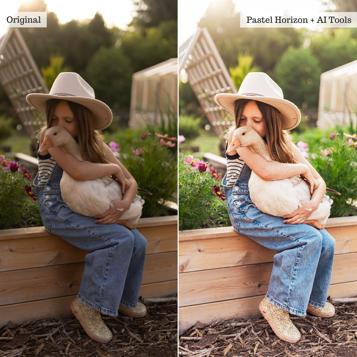 Luxe Wildflowers Spring Lightroom Presets & AI Tools – Desktop & Mobile