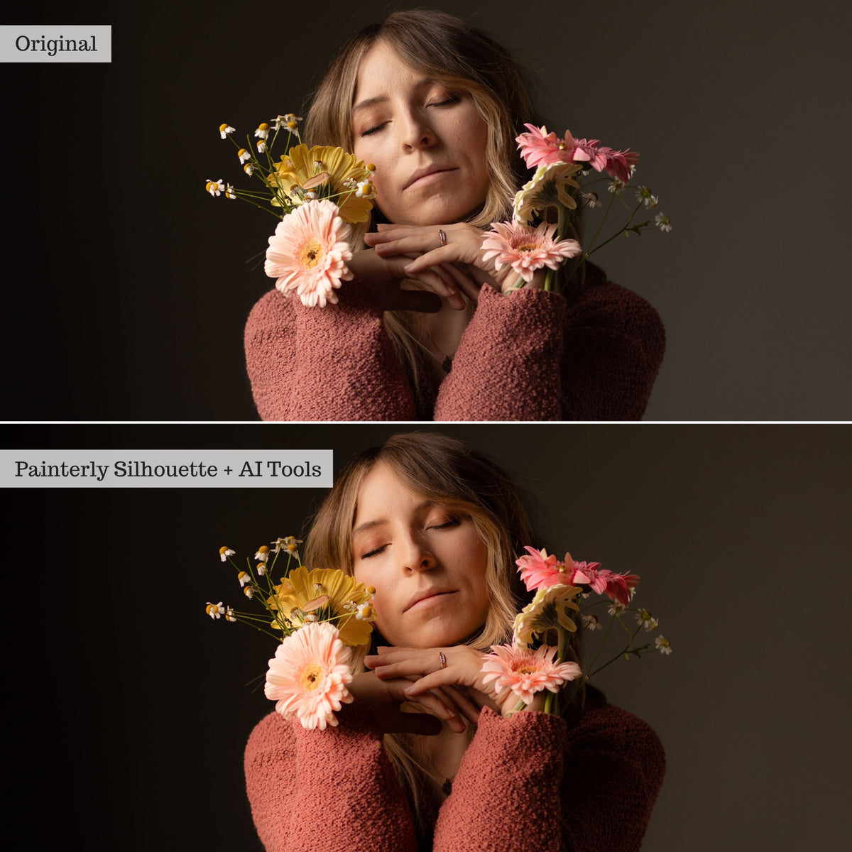 Luxe Wildflowers Spring Lightroom Presets & AI Tools – Desktop & Mobile