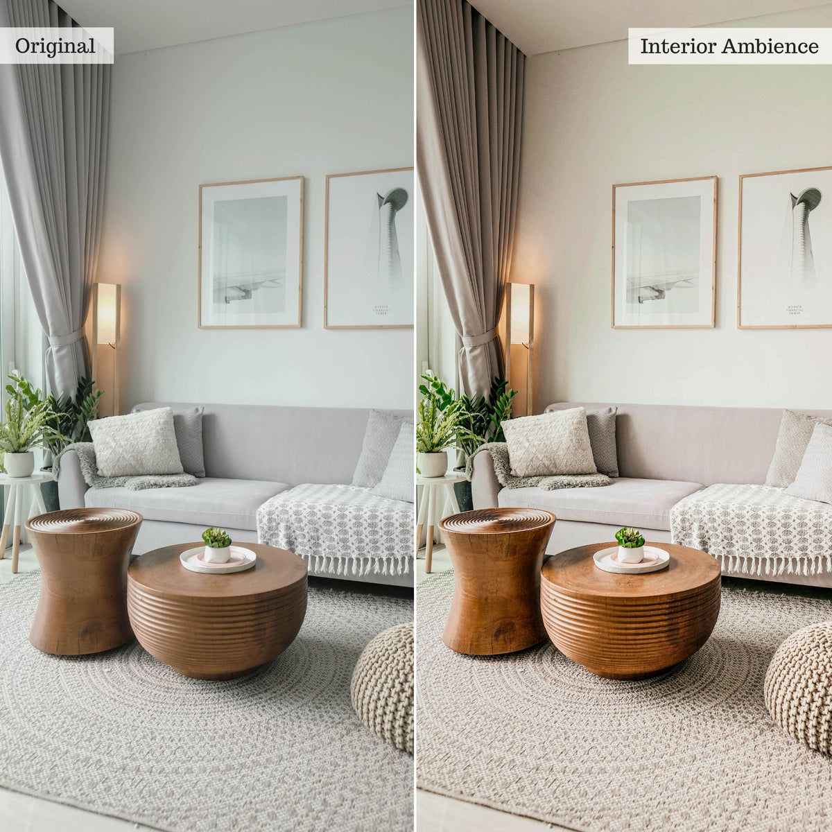 Interior Design & Real Estate Lightroom Presets & AI Tools v2.0 – Desktop & Mobile