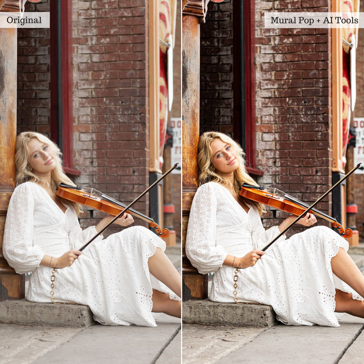 Luxe Senior Portraits Lightroom Presets & AI Tools – Desktop & Mobile