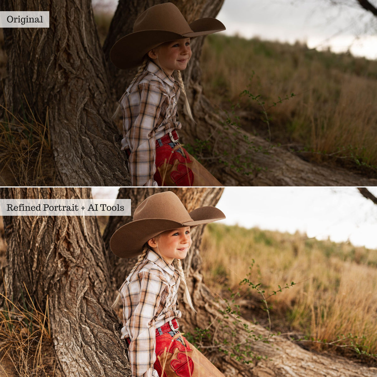 Luxe Portraits 2026 Lightroom Presets & AI Tools – Desktop & Mobile