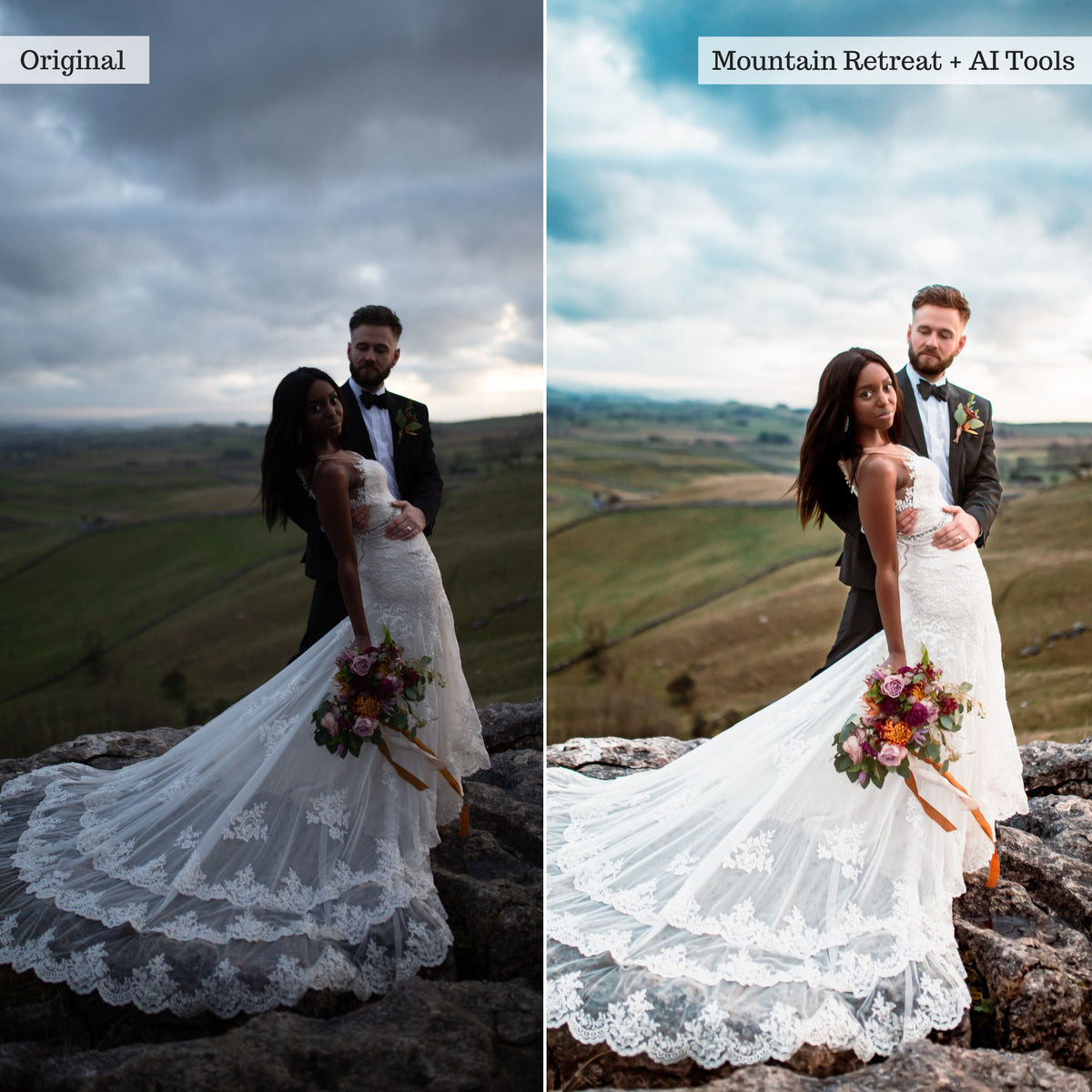 Weddings Pro Workflow Lightroom Presets & AI Tools