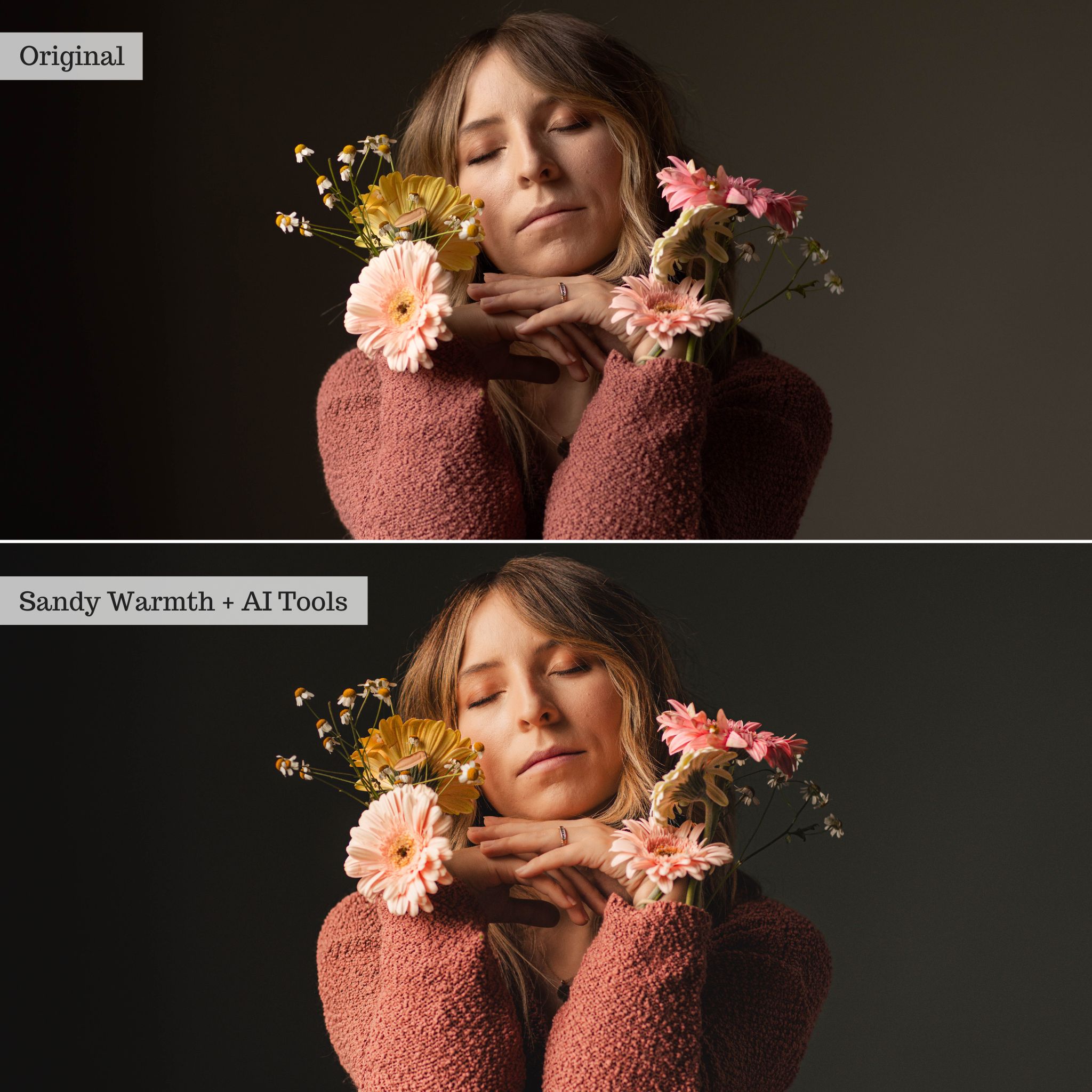 Luxe Portraits 2026 Lightroom Presets & AI Adaptive Toolkit – Desktop & Mobile
