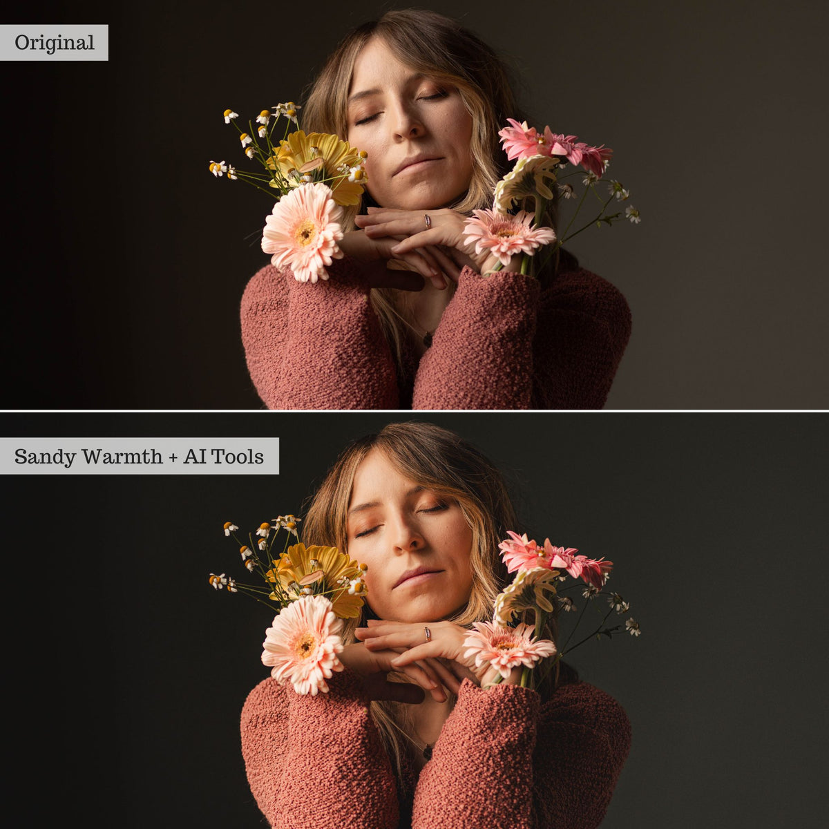 Luxe Portraits 2026 Lightroom Presets & AI Tools – Desktop & Mobile