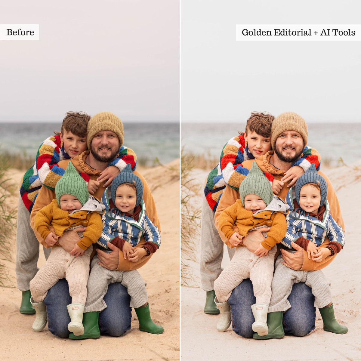 Luxe Portraits 2026 Lightroom Presets & AI Tools – Desktop & Mobile