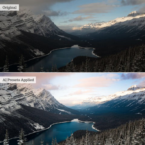 Landscape, Wildlife & Animals AI Adaptive Retouch Toolkit Lightroom Presets – Desktop & Mobile