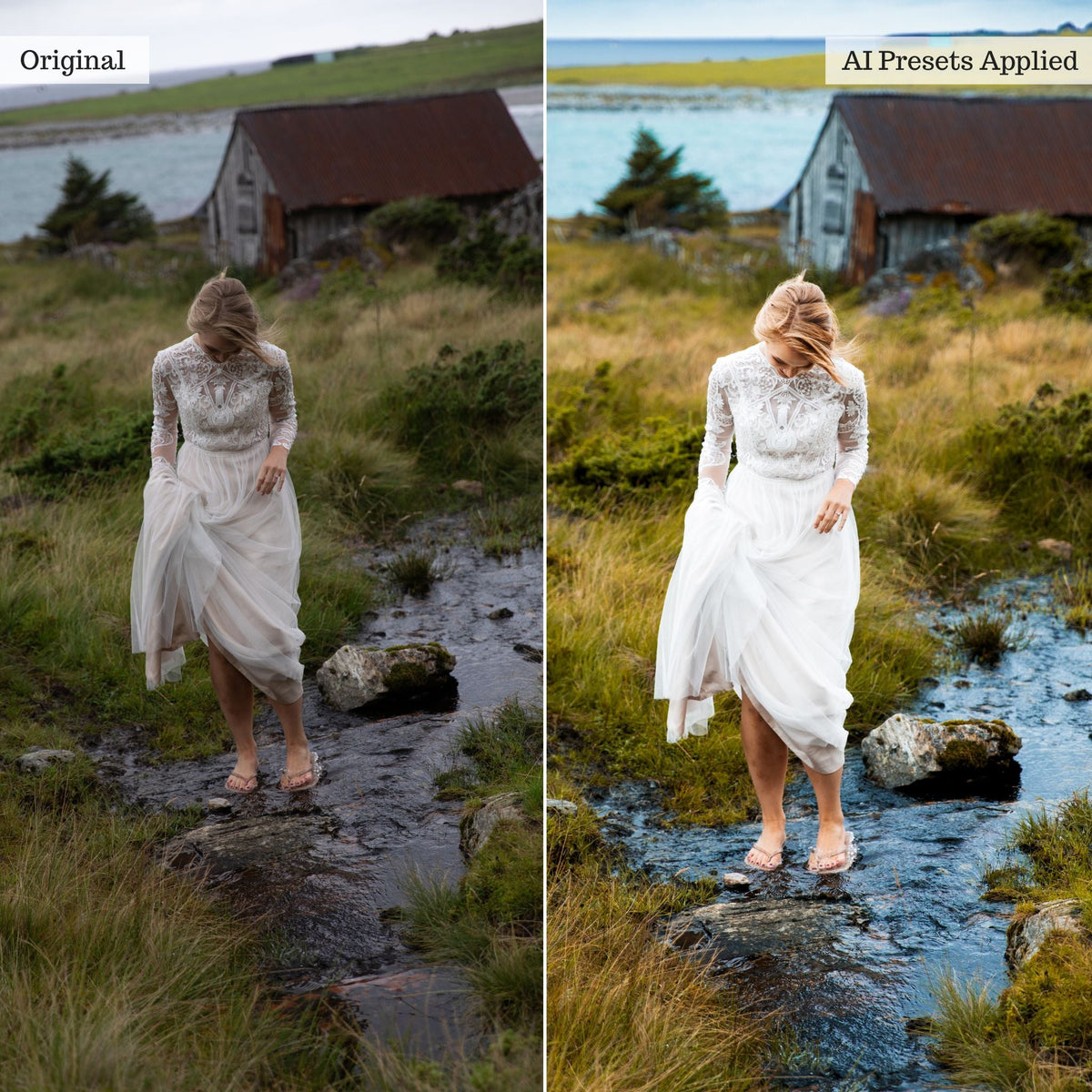 Luxe Wedding Pro AI Adaptive Retouch Toolkit Lightroom Presets – Desktop & Mobile