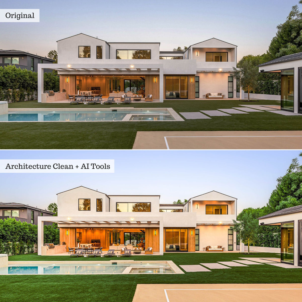 Interior Design & Real Estate Lightroom Presets & AI Tools v2.0 – Desktop & Mobile