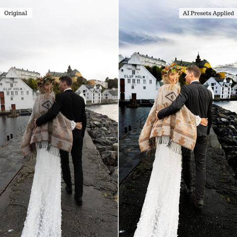 Luxe Wedding Pro AI Adaptive Retouch Toolkit Lightroom Presets – Desktop & Mobile