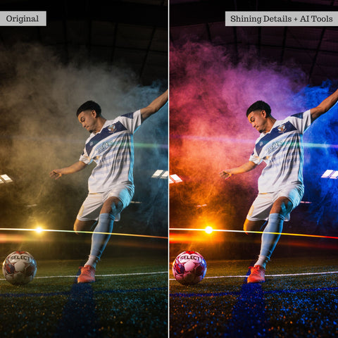 Luxe Sports Lightroom Presets & AI Tools – Desktop & Mobile