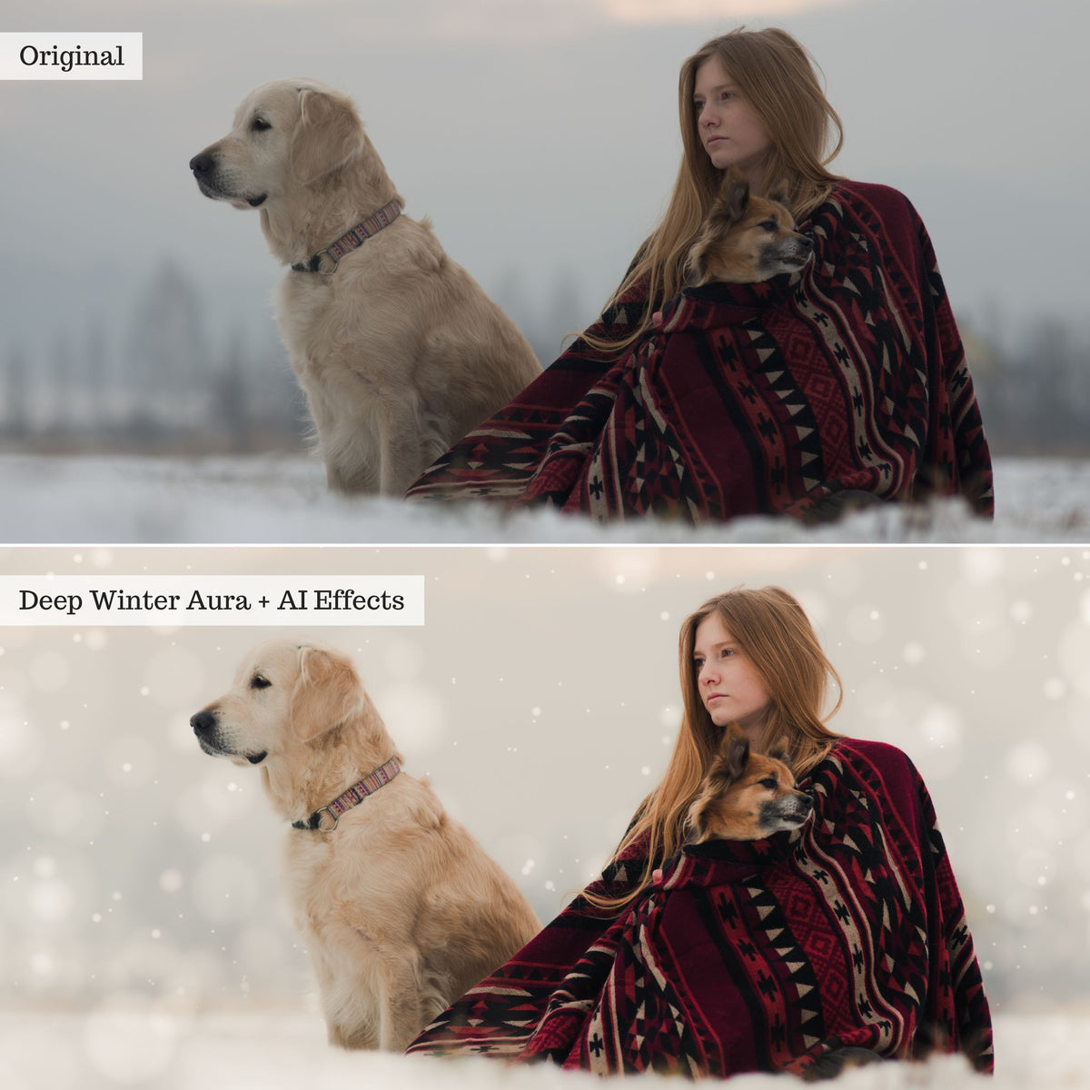 Snow Days Winter Lightroom Presets & AI Tools – Desktop & Mobile