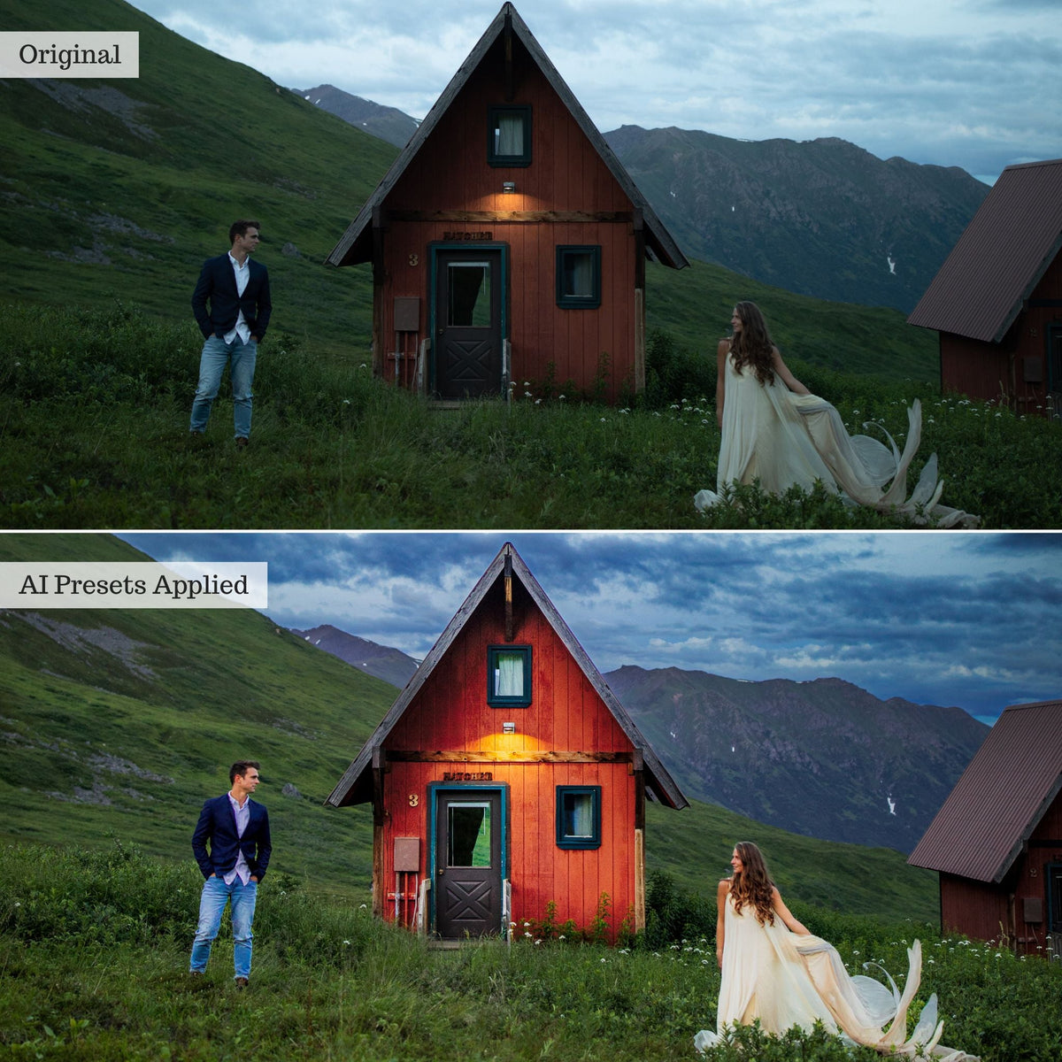 Luxe Wedding Pro AI Adaptive Retouch Toolkit Lightroom Presets – Desktop & Mobile