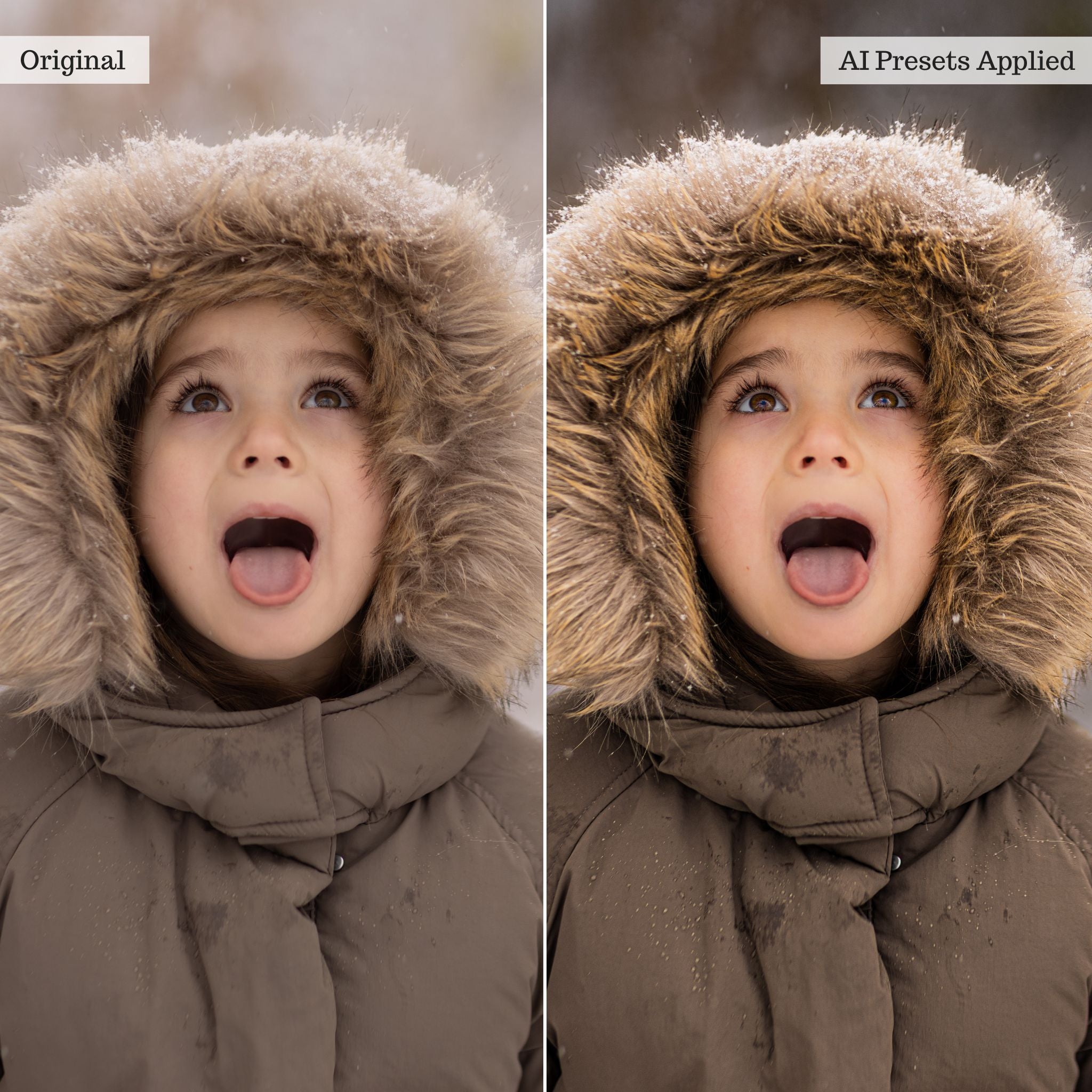 Luxe Portrait AI Adaptive Retouch Toolkit Lightroom Presets – Desktop & Mobile