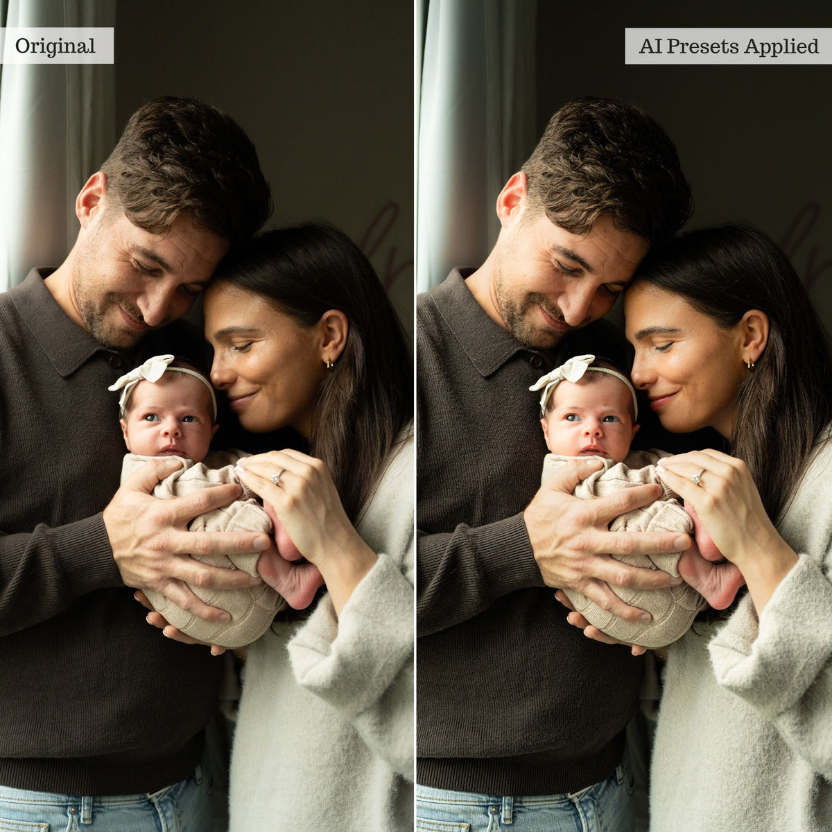 Luxe Portrait AI Adaptive Retouch Toolkit Lightroom Presets – Desktop & Mobile