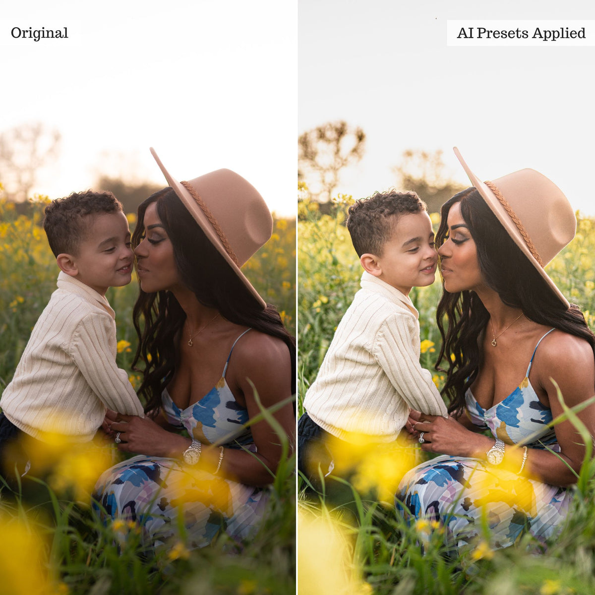 Luxe Portrait AI Adaptive Retouch Toolkit Lightroom Presets – Desktop & Mobile