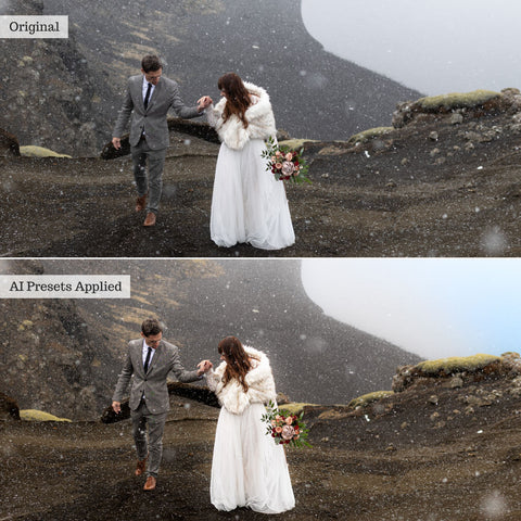 Luxe Wedding Pro AI Adaptive Retouch Toolkit Lightroom Presets – Desktop & Mobile