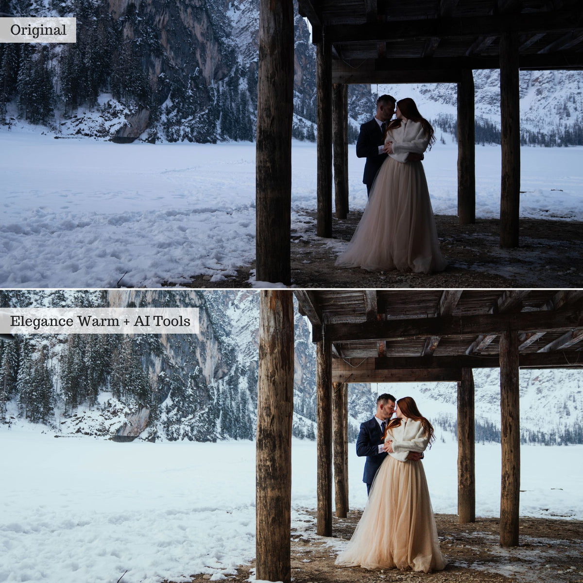 Luxe Weddings Lightroom Presets & AI Tools v2.0 – Desktop & Mobile