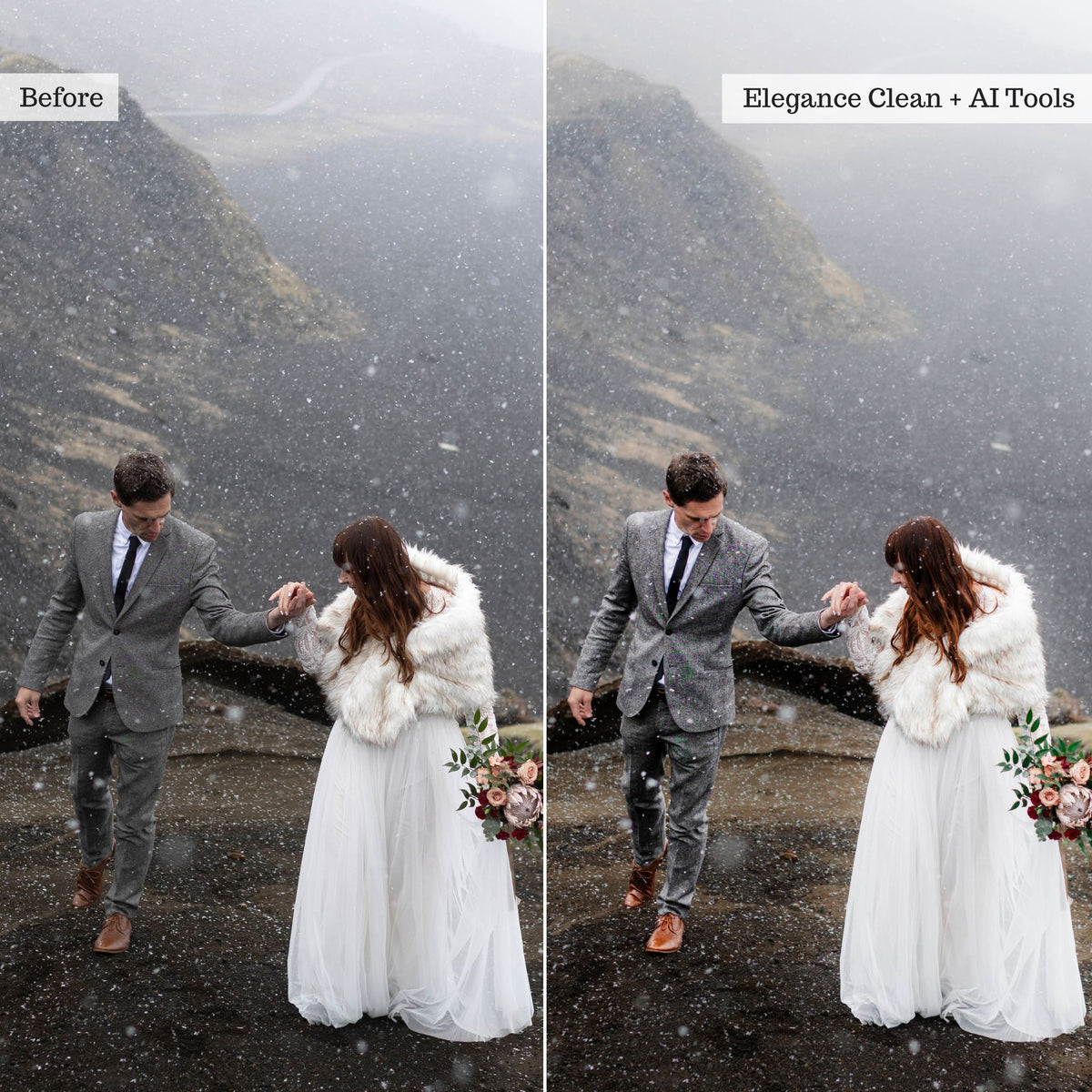 Luxe Weddings Lightroom Presets & AI Tools v2.0 – Desktop & Mobile
