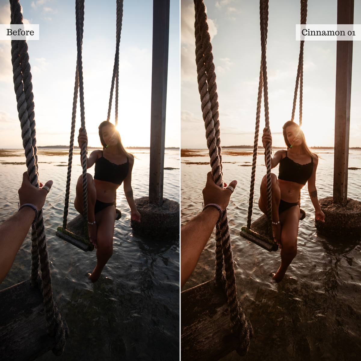 The Golden Edit - Luxe Creator Palette Presets for Lightroom Mobile & Desktop