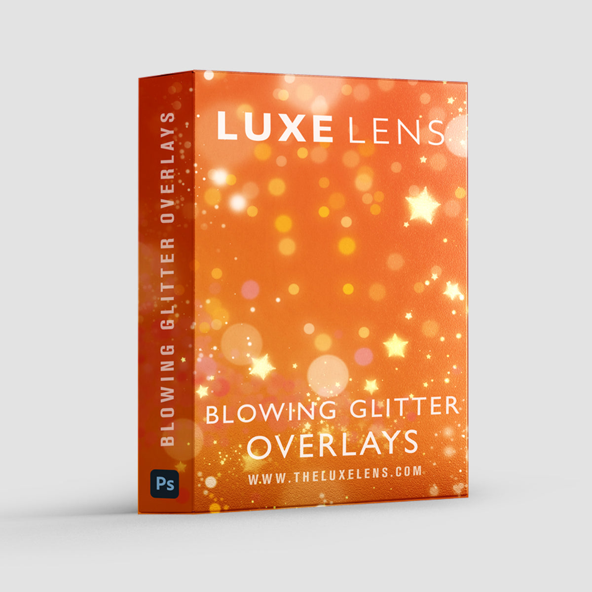 Blowing Glitter Overlays – Photoshop & More