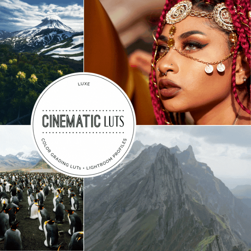 Cinematic Film LUTs & Lightroom Profiles – Desktop & Mobile
