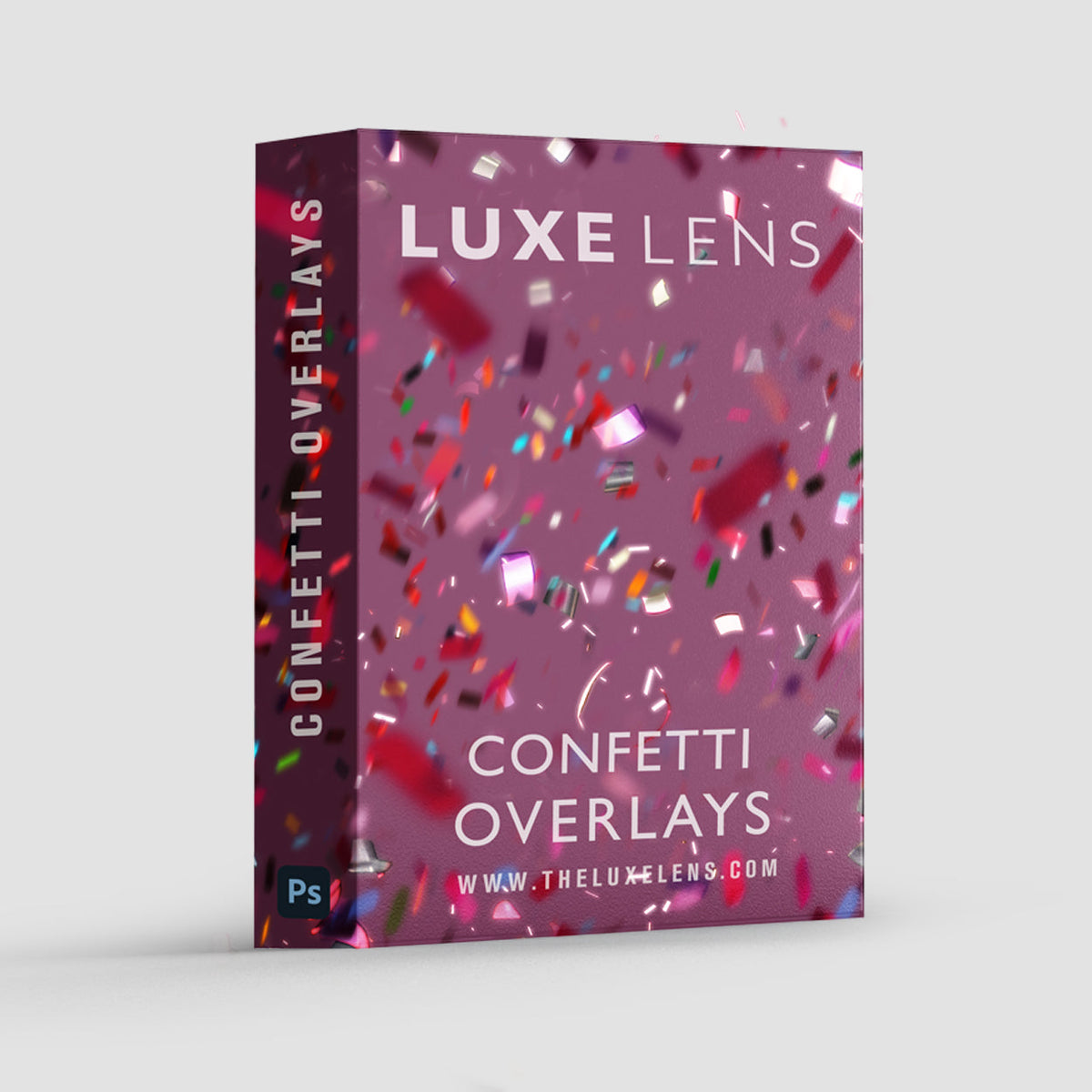 Confetti Overlays – Photoshop & More