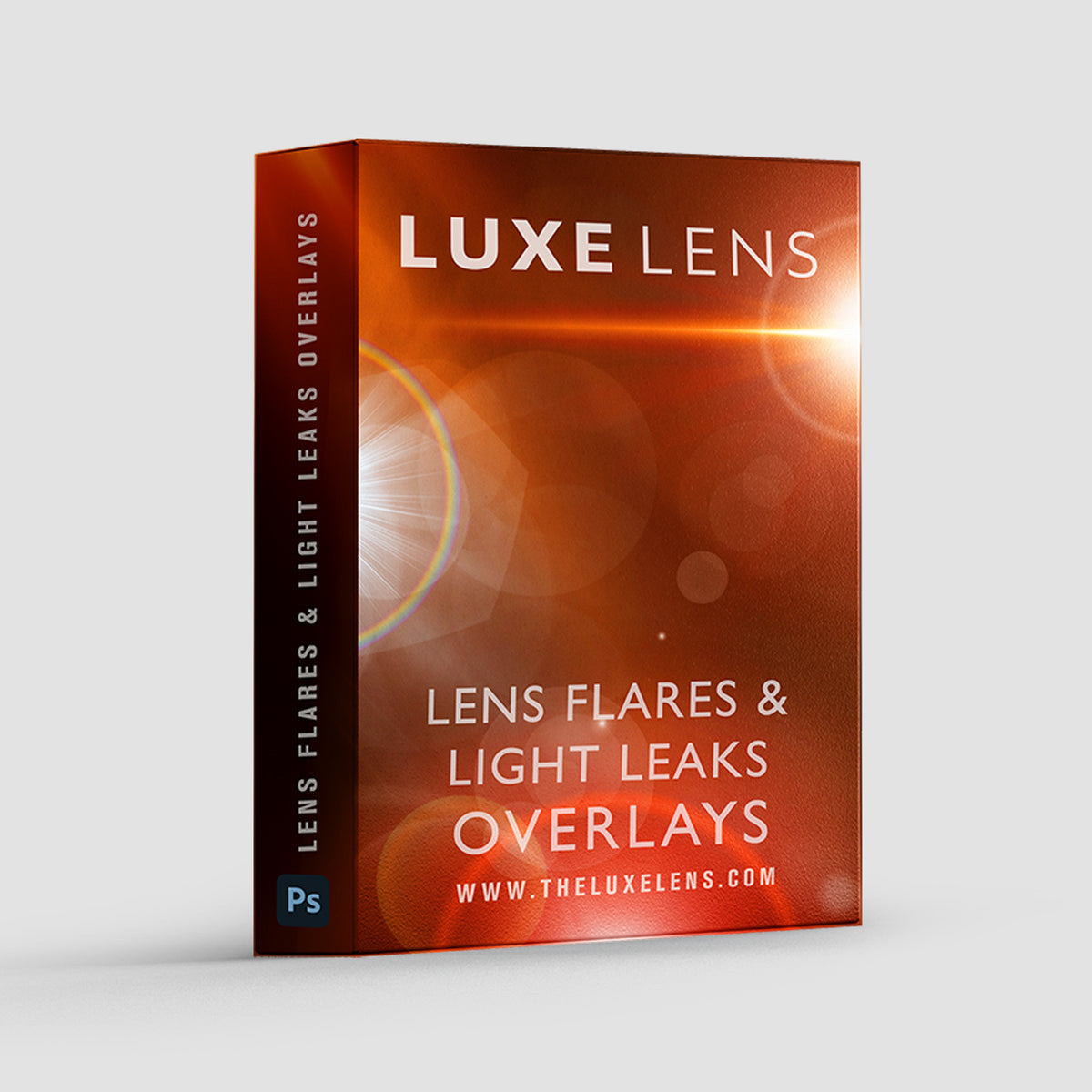 Lens Flares & Light Leaks Overlays – Photoshop & More