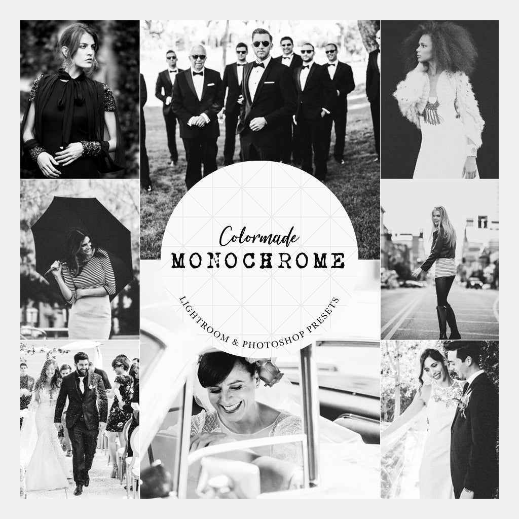 Monochrome Lightroom Presets for Mobile & Desktop