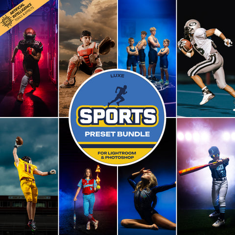 Sports Preset Bundle (2 collections) for Lightroom & Photoshop